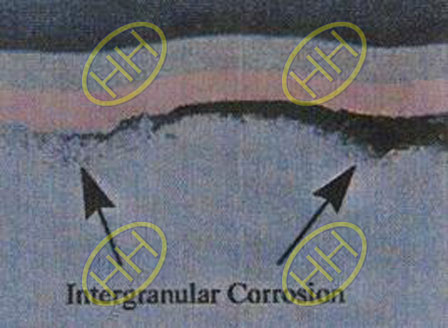 Intergranular Corrosion Microscopic Picture