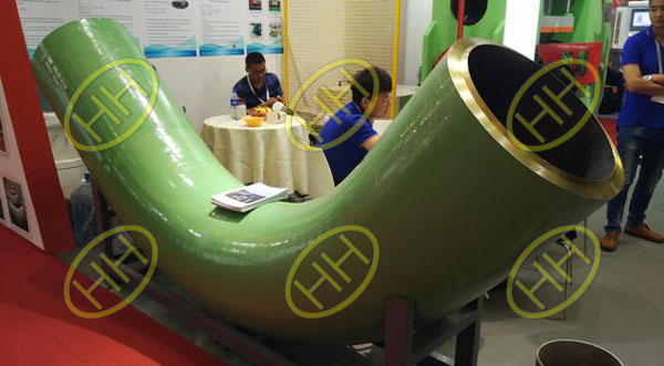Pre-insulation pipes in China Tube Exhibition
