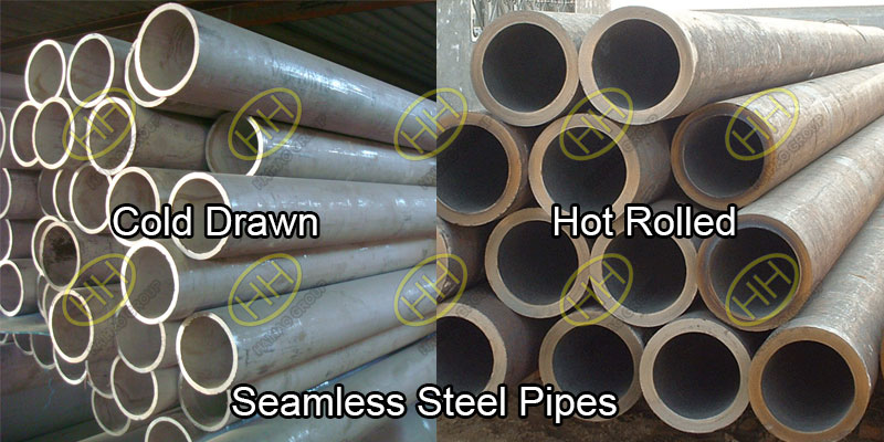 Hot rolled and cold drawn seamless steel pipes finished in Haihao Group