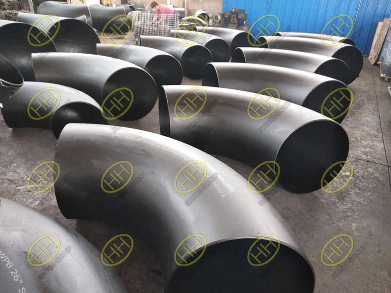 Butt welding pipe fittings order for Project from Korea
