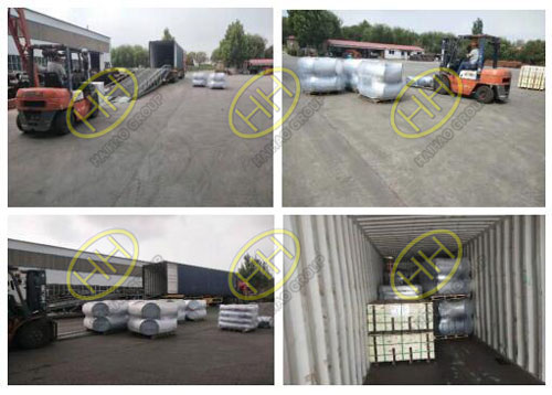 The packing and transportation of ASME B16.9 ASTM A403 WP304 elbows