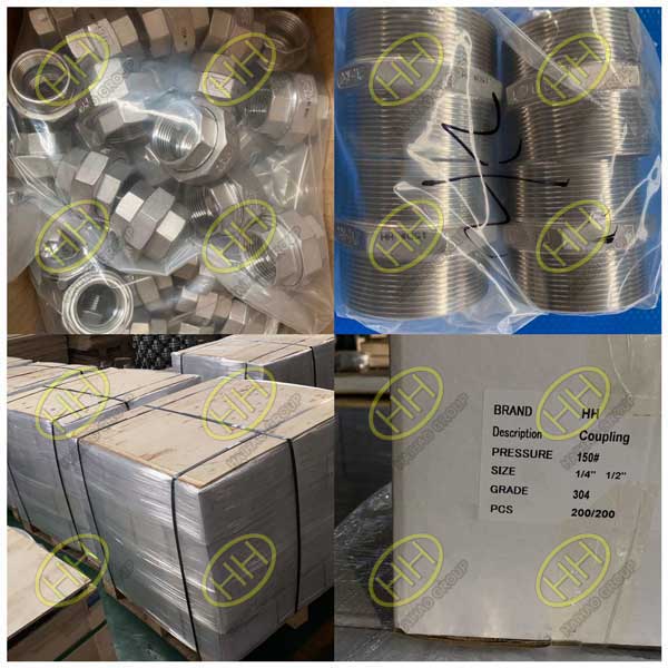 Packing of the stainless steel plumbing pipe fittings