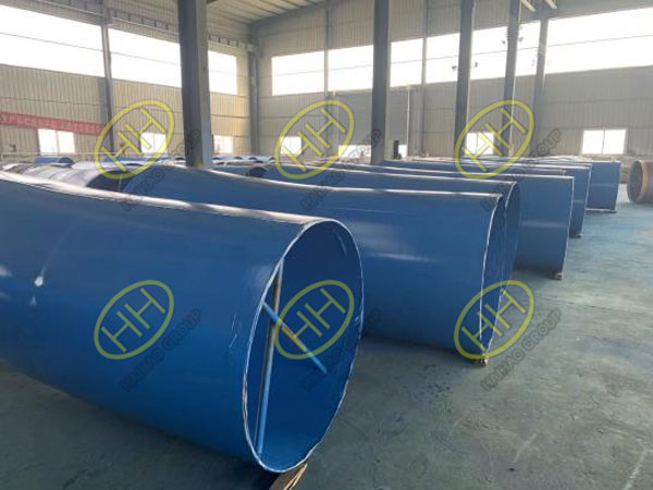Pipe fitting coated FBE