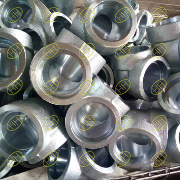 Haihao Group delivers ASME B16.11 90° elbow SW ASTM A182 GR F347 for Belarus client