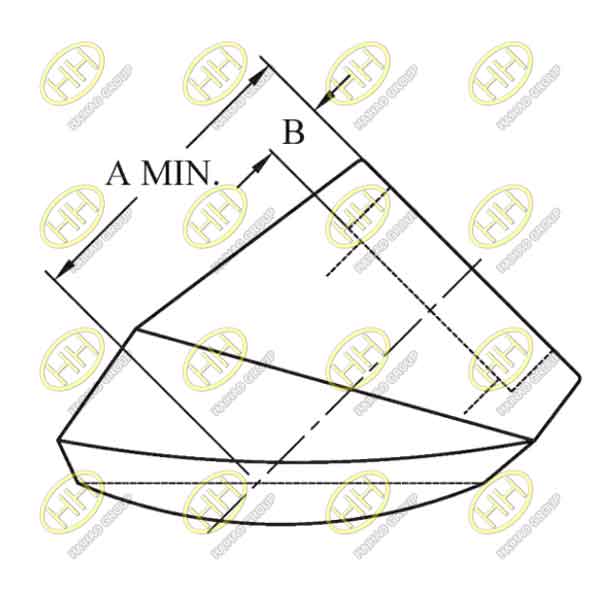 45 degree socket weld latrolet drawing