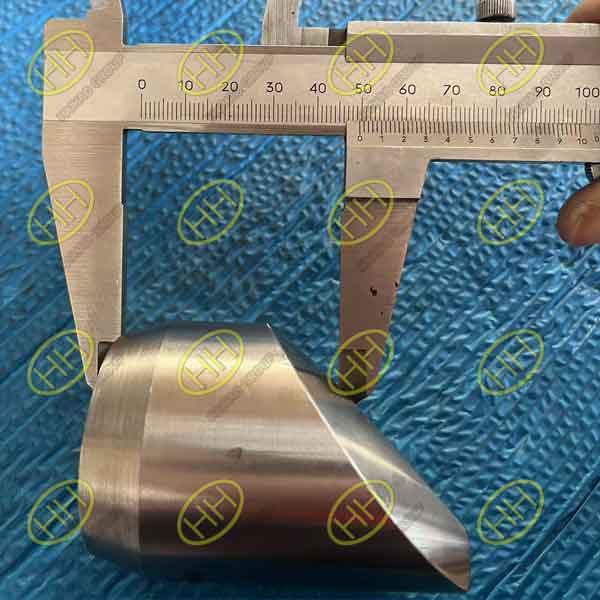 Quality inspection of MSS SP-97 A182 F316 45 degree socket weld latrolet