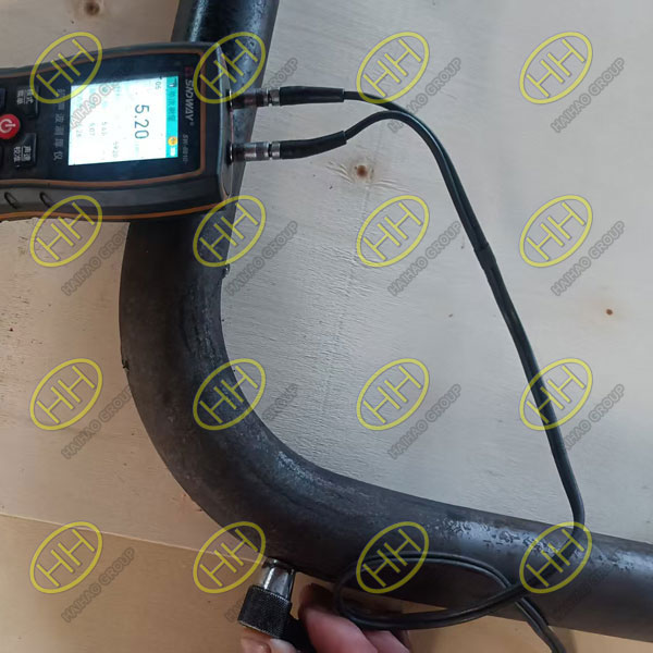 Quality inspection of St.20 3.5D bend