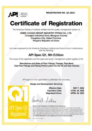 API Certificate of Haihao Group