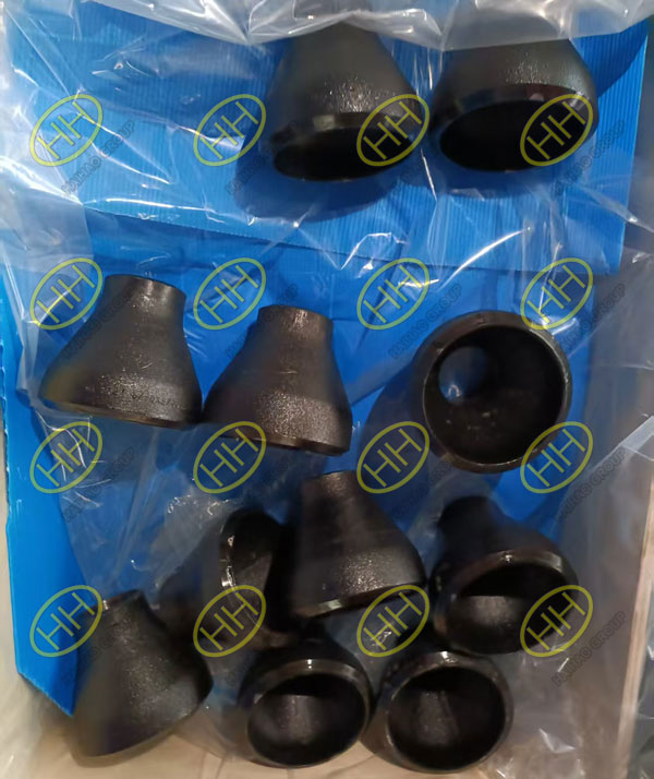 ASME B16.9 A420 WPL6 concentric reducers produced by Haihao Group