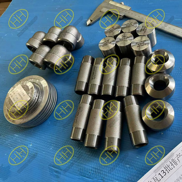 Forged pipe fittings and gaskets