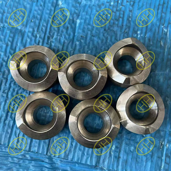 S32750 super duplex welded outlet fittings supplied by Haihao Group