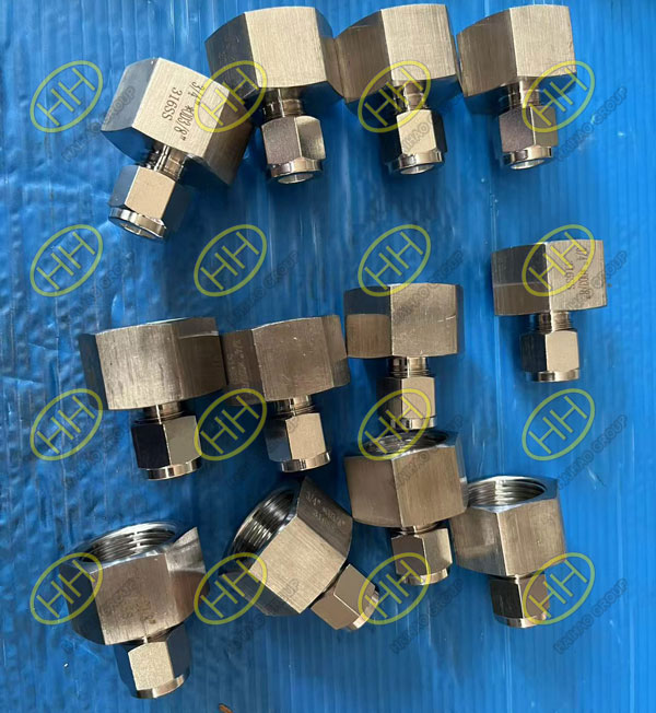 ASTM SS316 Pipe To Tube Fitting Connector Manufactured By Haihao Group