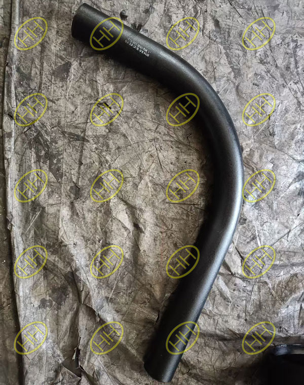 SA106 Gr.B carbon steel 90 degree pipe bends with black paint coating