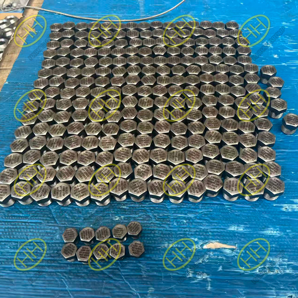 ASTM A105N ASME B16.11 Threaded Plugs 3000# Supplied By Haihao Group