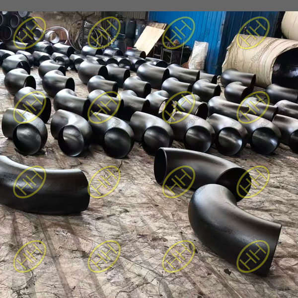 ASME B16.9 A234 WPB LR 90 degree elbows supplied by Haihao Group