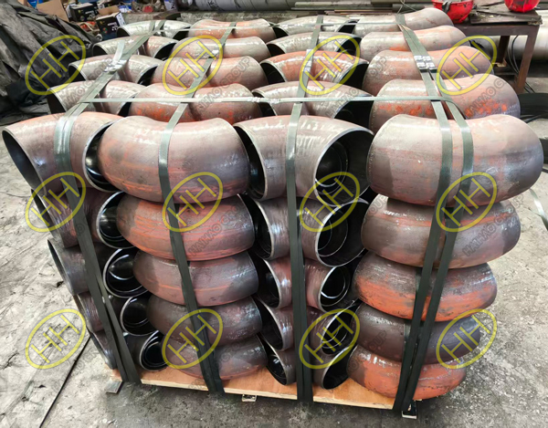 ASME B16.9 ASTM A234 WPB seamless SR 90 degree elbows export shipment