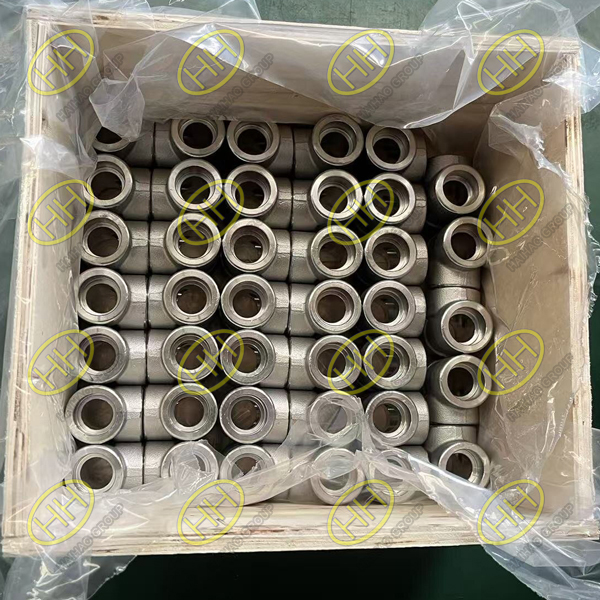 Stainless steel socket weld equal tee 3000# ASTM A182 F321- fittings