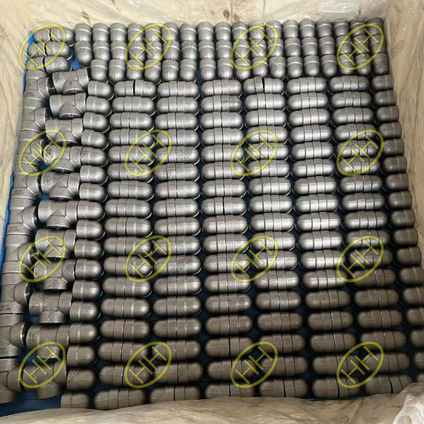 ASME B16.11 SA105 socket weld fittings manufactured by Haihao Group