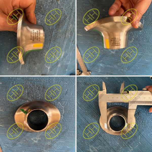 ASTM A182 F55 super duplex sweepolet MSS SP-97 forged branch fittings with EN 10204-3.2 certification