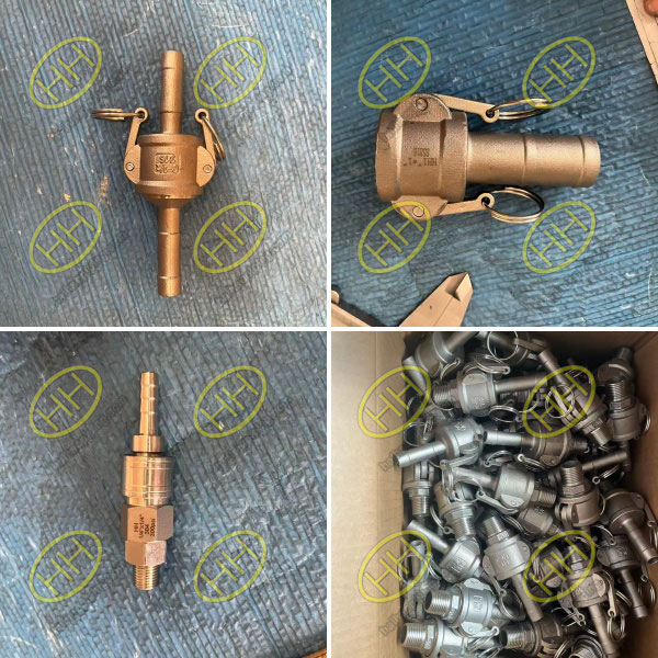 Stainless steel 316 air hose quick couplings and Type C D E F Camlock fittings manufactured by Haihao Group