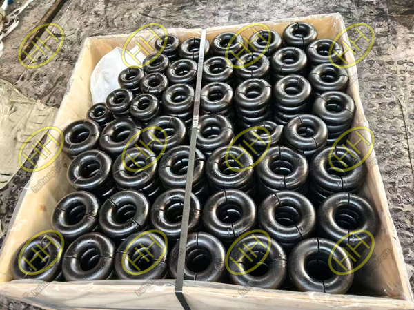 Seamless long radius A234 WPB NACE 180 return bends, ASME B16.9 STD weight for UK sour oil and gas piping project